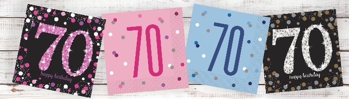 Age 70 | 70th Birthday Party Supplies | Decorations | Ideas - Party Save Smile